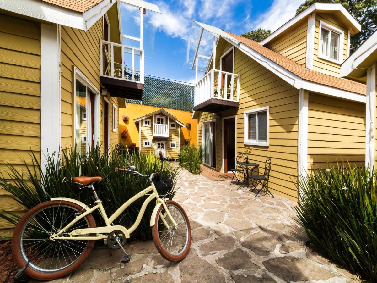 Cabañas Salamandras Avándaro Valle de Bravo Exterior foto